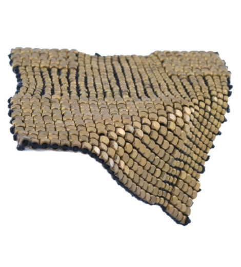 Brass Beads on Net