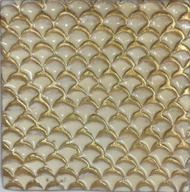 Ceramic on Brass